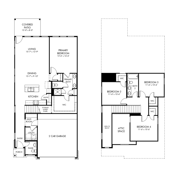 Floor Plans of Caso Santa Rita Ranch in Liberty Hill, TX